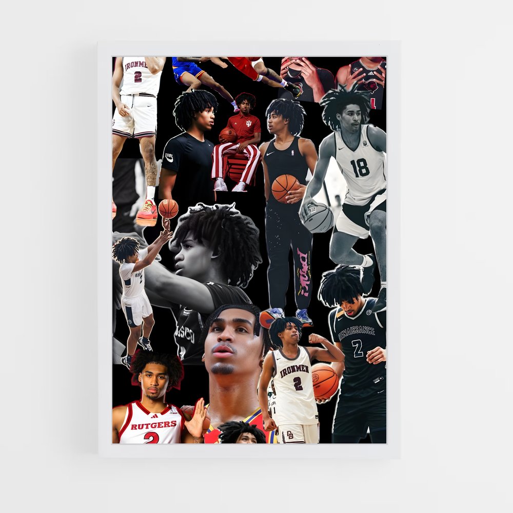 Poster Basket Mania – affiche Basketball (vue 3)